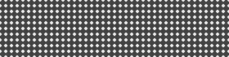 Abstract Cross Pattern Dots Logo generative computational art illustration