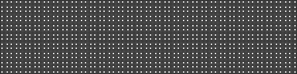 Fototapeta premium Abstract Cross Pattern Dots Logo generative computational art illustration