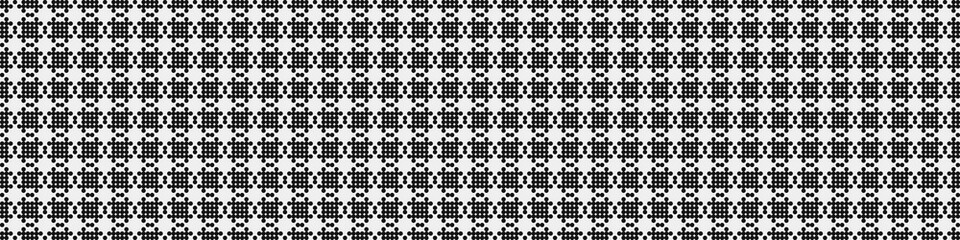 Abstract Cross Pattern Dots Logo generative computational art illustration