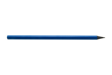 blue pencil isolated