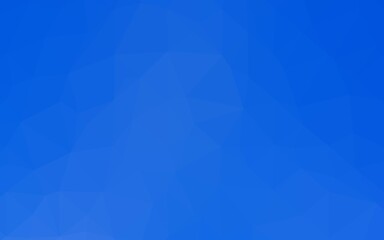 Fototapeta premium Light BLUE vector triangle mosaic template.