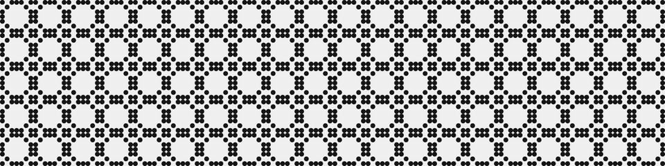 Abstract Cross Pattern Dots Logo generative computational art illustration