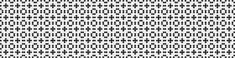 Abstract Cross Pattern Dots Logo generative computational art illustration