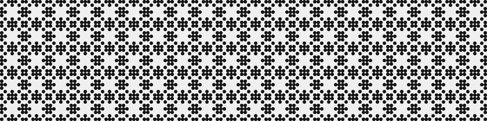 Abstract Cross Pattern Dots Logo generative computational art illustration