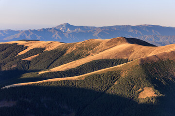 sunrise in Fagaras Mountains, Romania