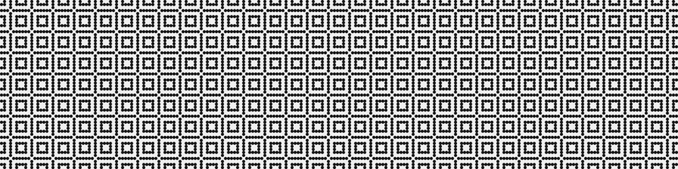 Fototapeta premium Abstract Cross Pattern Dots Logo generative computational art illustration