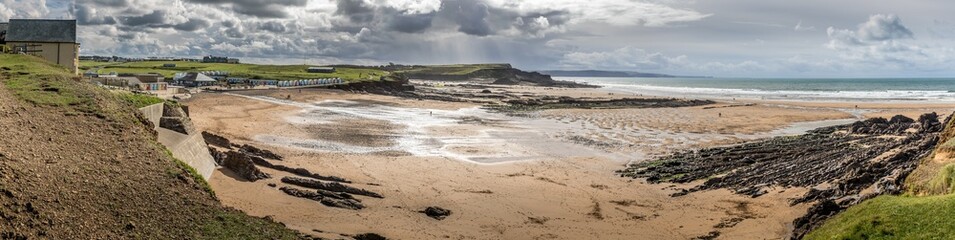 Crooklets beach Bude in North Cornwall