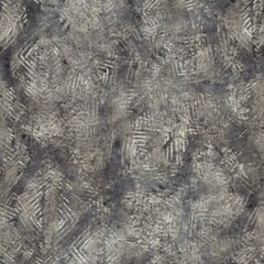 Seamless Pattern Beige Brown Tan Aged Old Grungy Dirty Design. High quality illustration. Detailed worn messy stained wrinkled tough surface material.