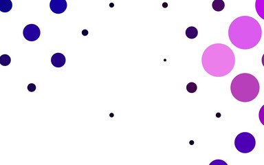 Light Purple vector texture with disks.
