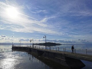 Obraz premium Riflesso su lago