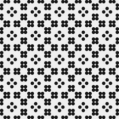 Fototapeta premium Abstract Cross Pattern Dots Logo generative computational art illustration