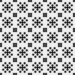 Fototapeta premium Abstract Cross Pattern Dots Logo generative computational art illustration