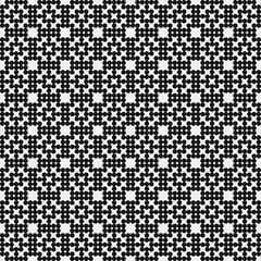 Abstract Cross Pattern Dots Logo generative computational art illustration