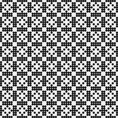 Abstract Cross Pattern Dots Logo generative computational art illustration