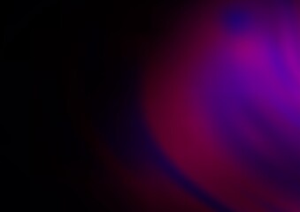 Dark Purple vector blurred and colored background.