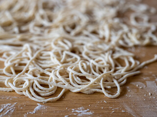 Selbstgemachte Ramen-Nudeln