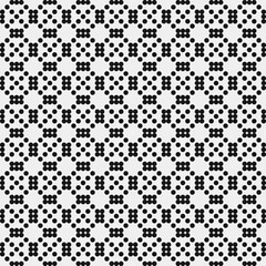 Abstract Cross Pattern Dots Logo generative computational art illustration