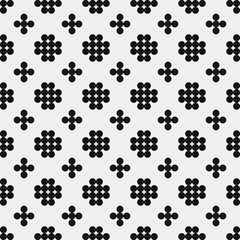 Abstract Cross Pattern Dots Logo generative computational art illustration