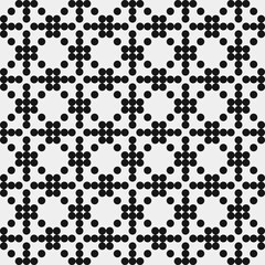 Abstract Cross Pattern Dots Logo generative computational art illustration