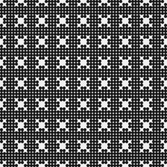 Abstract Cross Pattern Dots Logo generative computational art illustration