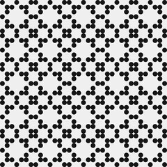 Abstract Cross Pattern Dots Logo generative computational art illustration