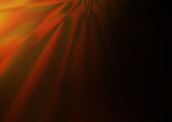 Dark Orange vector abstract background.