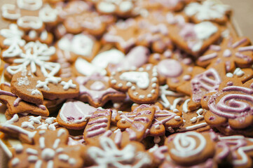 ginger cookies for the new year Christmas 