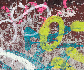 Graffiti Background colour Streetart Wall Pink Yellow Neon