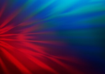 Obraz premium Dark Blue, Red vector blurred background.