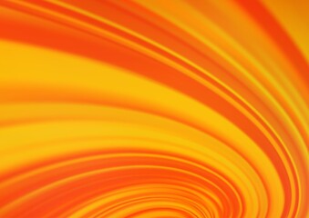 Light Orange vector blur pattern.