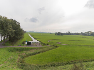An agricultural field in Abcoude, The Netherlands