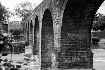 Aqueduct of the city of guatemala begin its construction in 1776, Aqueduct of Pinula was designed...