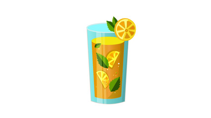 glass of lemonade