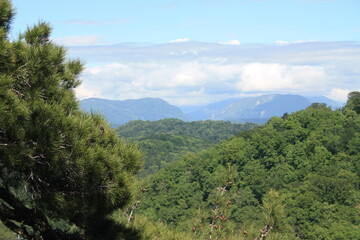 view from the top of mountain