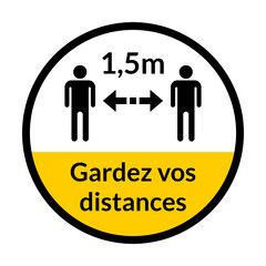 Gardez vos distances (