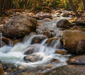 Autumn on the swift river