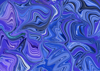 Fototapeta premium silver and blue liquify background
