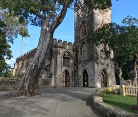 old church in barbados