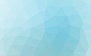 Light BLUE vector low poly layout.