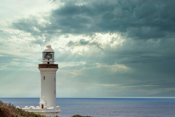The Lighthouse at Norah Head in regional New South Wales in Australia