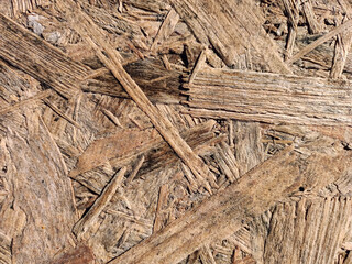 Wood texture. Osb wood board for background decoration
