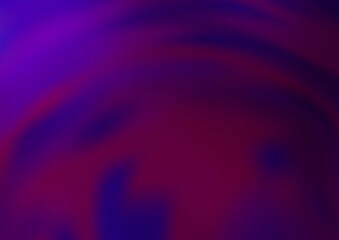 Dark Purple vector glossy bokeh pattern.