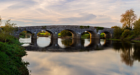 Dunrally Bridge, over the river Barrow on the Laois/Kildare border, Ireland