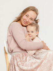 family, mom, dad, me, balloons