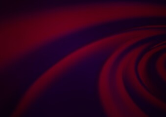 Dark Purple vector blurred shine abstract background.