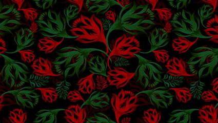 seamless floral pattern