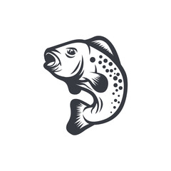 Jumping perch fish concept