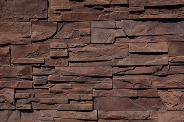 Brick wall close up. Texture. Wallpaper backdrop.