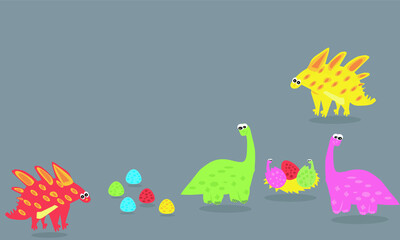 Illustration Dino Vector