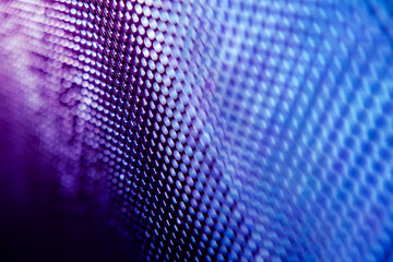 CloseUp LED blurred screen. LED soft focus background. abstract background ideal for design.